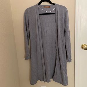 Warm gray/blue cardigan